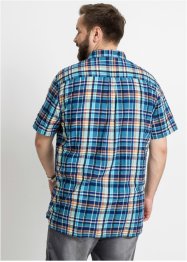 Seersucker-Kurzarmhemd mit Komfortschnitt, bpc bonprix collection