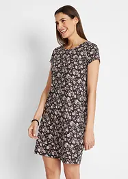 Shirtkleid mit seitlichen Schlitzen aus reiner Baumwolle (2er Pack), bonprix