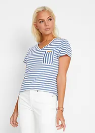 T-Shirt, gestreift, bonprix