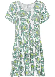 Shirtkleid aus fließendem Viskose-Elasthan-Mix, bonprix