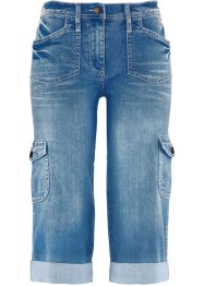 Cargo Jeans, Mid Waist, Stretch, bpc bonprix collection