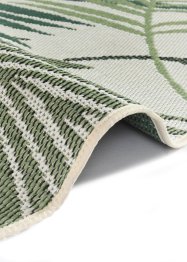 Runder In- und Outdoor Teppich mit Palmblättern, bpc living bonprix collection