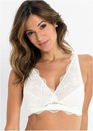 Bralette ohne Bügel mit Bio-Baumwolle mit Recyclingmaterial, bpc selection