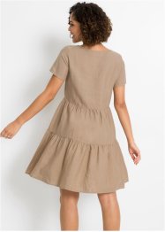 Leinen-Kleid mit Tencel Lyocell, BODYFLIRT