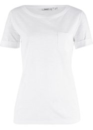 Baumwoll - Flammgarn T-Shirt mit Brusttasche, bpc bonprix collection