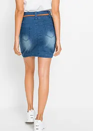 Jeansrock Mid Waist, bonprix