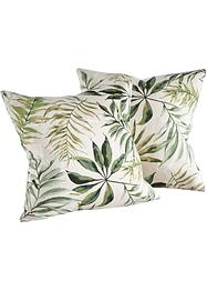 Husse mit tropischen Blättern, bpc living bonprix collection