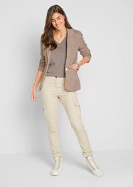 Langarmshirt mit V-Ausschnitt (2er Pack), bpc bonprix collection