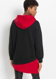 Sweatshirt mit Kapuze und asymmetrischem Saum, RAINBOW