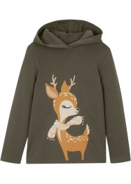 Mädchen Kapuzen-Sweatshirt aus Bio-Baumwolle, bpc bonprix collection