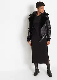 Sweatkleid mit Kapuze, bonprix