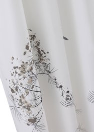 Microfaser Vorhang mit Blumendruck (1er Pack), bpc living bonprix collection