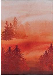 Waschbarer Teppich mit Waldmotiv, bpc living bonprix collection