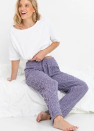 Pyjamahose mit Zopfmuster, bpc bonprix collection