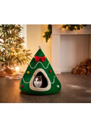 Katzenkorb im Weihnachtsbaum-Design, bpc living bonprix collection