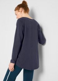 Oversize-Shirt mit Biobaumwolle, langarm, bpc bonprix collection