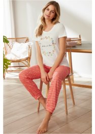 Pyjama nachhaltiger Baumwolle, bpc bonprix collection