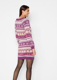 Strickkleid mit weihnachtlichem Muster, bpc bonprix collection