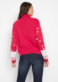 Weihnachts-Pullover mit Rollkragen, bpc bonprix collection