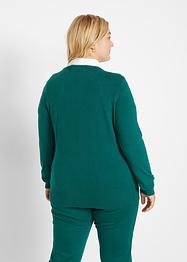 Basic Feinstrickjacke mit Knopfleiste, bpc bonprix collection