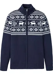 Norweger Strickjacke aus reiner Baumwolle, bonprix