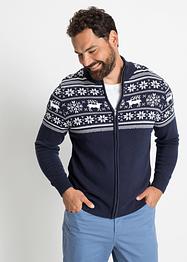 Hautfreundliche Norweger Strickjacke aus Baumwolle, bpc bonprix collection