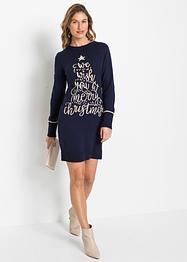 Strickkleid mit Weihnachtsmotiv, BODYFLIRT boutique