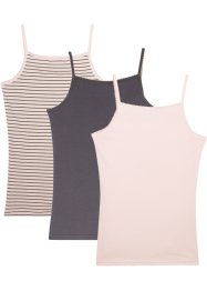 Mädchen Unterhemd (3er Pack), bpc bonprix collection