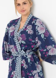 Kimono Bademantel in Shirtqualität aus nachhaltiger Baumwolle, bpc bonprix collection