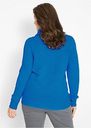 Rollkragenpullover mit Kordeln, bpc bonprix collection