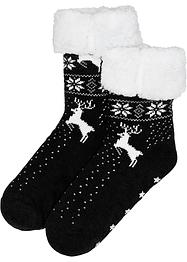 Kuschelsocken mit Teddyfutter, bpc bonprix collection