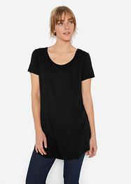 Longshirt aus nachhaltiger Viskose, kurzarm, bpc bonprix collection