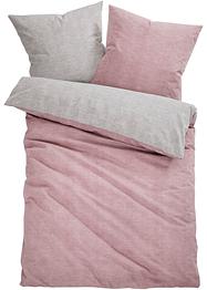 Wendebettwäsche mit Leinenstruktur, bpc living bonprix collection