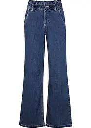 Wide Leg Jeans High Waist, Paperbag, bonprix