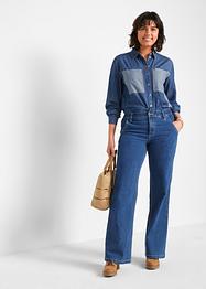 Stretch-Paper-Bag Jeans, John Baner JEANSWEAR