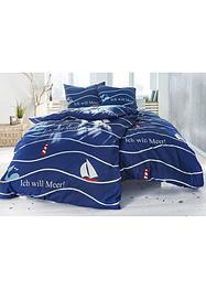 Bettwäsche mit maritimen Design, bpc living bonprix collection