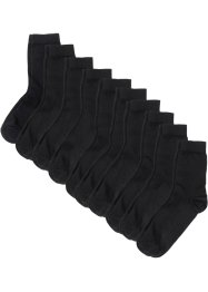 Socken Basic (10er Pack) mit Bio-Baumwolle, bpc bonprix collection