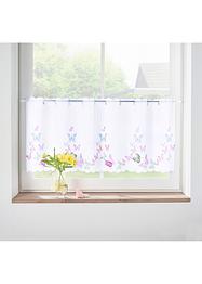 Scheibengardine mit Schmetterlings Stickerei, bpc living bonprix collection