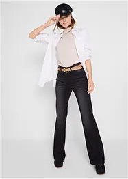 Bootcut Jeans Mid Waist, Shaping, bonprix