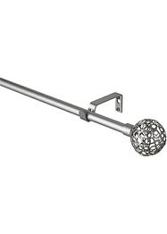 Gardinenstange mit Endstück Kugel, bpc living bonprix collection