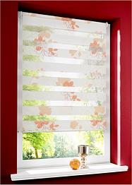 Doppelrollo mit Blumenmuster, bpc living bonprix collection