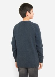 Jungen Pullover in Denim Optik, bpc bonprix collection