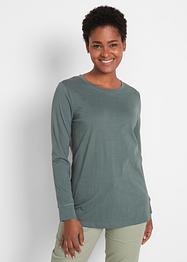 Longshirt mit Rundhalsausschnitt, Langarm (5er Pack), bpc bonprix collection