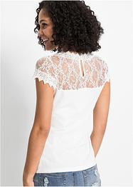 Shirt mit Spitze, BODYFLIRT