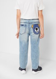 Jungen Sweat-Jeans mit Details, Slim Fit, John Baner JEANSWEAR