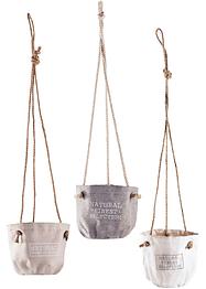 Übertöpfe zum Hängen (3er Pack), bpc living bonprix collection