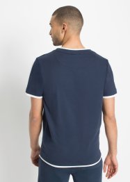 2 in 1 Shirt, Kurzarm (2er Pack), bpc bonprix collection