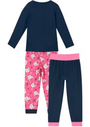 Mädchen Pyjama (3-tlg. Set), bpc bonprix collection