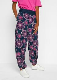 Bedruckte Haremshose mit komfortablem Jerseybund und Taschen, bpc bonprix collection