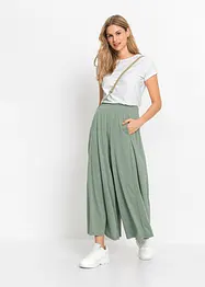 Jersey-Culotte mit weitem Bein, bonprix